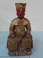 木雕郭聖王神像藏品圖，第1張