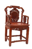 木製漢式太師椅藏品圖，第1張