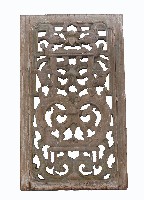 螭龍木雕窗藏品圖，第1張