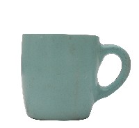 水藍色提把玻璃杯藏品圖，第2張