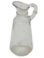 圓錐型透明玻璃短流水注藏品圖，第2張