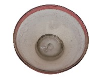 淡紅色唇口玻璃碗藏品圖，第2張