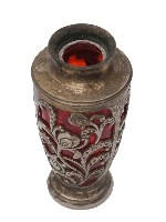 玻璃嵌銅花瓶藏品圖，第1張