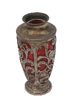 玻璃嵌銅花瓶藏品圖，第2張