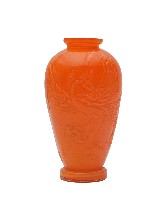 橘色花瓶藏品圖，第2張