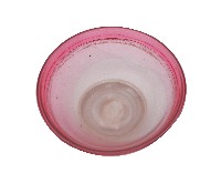 淡粉色厚唇玻璃碗藏品圖，第2張