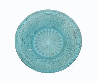 淺青色夔紋玻璃碟藏品圖，第1張