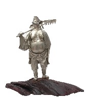 十二生肖人物故事組之豬錫雕12-12藏品圖，第2張