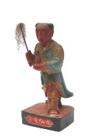 木雕金仙童子像藏品圖，第3張
