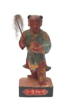 木雕金仙童子像藏品圖，第4張