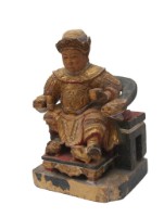 木雕王爺像藏品圖，第1張