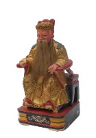 木雕土地公像藏品圖，第3張