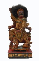 木雕雷公神像藏品圖，第2張