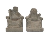 石雕土地公像藏品圖，第2張