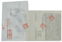 道光二十九年鄭友生立杜賣盡根契字（含契尾）藏品圖，第3張