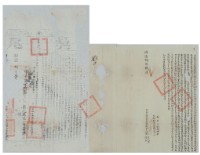 同治八年劉塗等二人仝立杜賣盡根田契字（含契尾）藏品圖，第3張