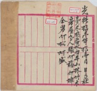 光緒十一年張阿福等四人立杜賣盡根番水田井山崙竹木房屋字（契抄）藏品圖，第6張