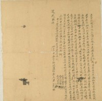 道光九年吳田芳等二人立賣杜絕盡根契藏品圖，第1張