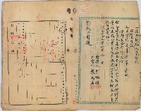 明治四十五年劉媽傳將土地連家屋贈與劉張氏賢所立贈與契約藏品圖，第2張