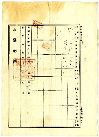 大正元年張大德等七人將土地房屋贈與張聚霖等之土地贈與證明書藏品圖，第3張