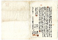明治三十八年林義發管理人張林吉賣渡田契字藏品圖，第2張