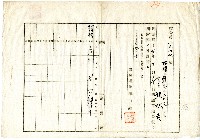 明治四十五年張林吉申請之土地荒地免租年期免租申請藏品圖，第1張