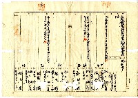 大正元年林查某向黃長借貸所立之委任書狀藏品圖，第5張