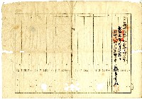 大正元年林查某向黃長借貸所立之委任書狀藏品圖，第6張