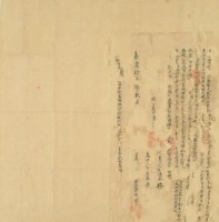 嘉慶拾□年番金明哲立□賣盡根□園契字藏品圖，第2張