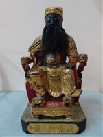 木雕盧府千歲像藏品圖，第1張