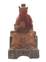 木雕太陽星君像藏品圖，第2張