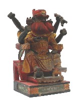 木雕伏魔尊者像藏品圖，第1張