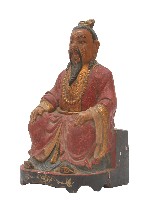 木雕道祖像藏品圖，第1張