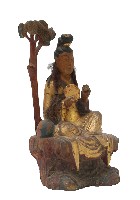 木雕太陰娘娘像藏品圖，第1張