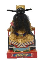 木雕包青天像藏品圖，第1張