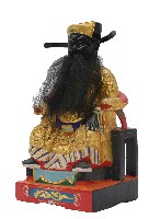 木雕包青天像藏品圖，第2張