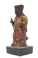 木雕法主公神像藏品圖，第3張