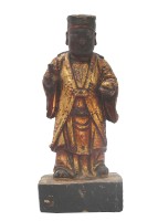 木雕法主公神像藏品圖，第4張