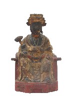 木雕玉清使者像藏品圖，第2張