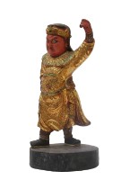 木雕普化天尊武判像藏品圖，第3張