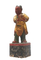 木雕印童像藏品圖，第1張