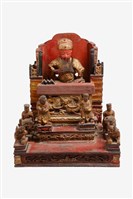 木雕獨山國王像藏品圖，第1張