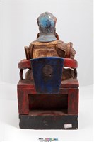 木雕東營元帥像藏品圖，第2張