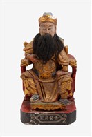 木雕西營元帥像藏品圖，第1張