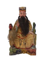 木雕孔明像藏品圖，第3張