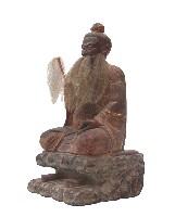 木雕太乙真人像藏品圖，第2張