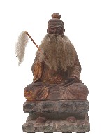 木雕太乙真人像藏品圖，第3張