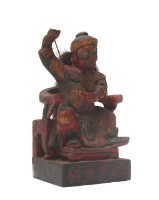 木雕十家將鵬大神像藏品圖，第3張