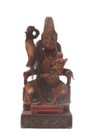 木雕十家將謝將軍像藏品圖，第2張