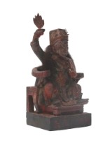 木雕十家將柳大神像藏品圖，第1張